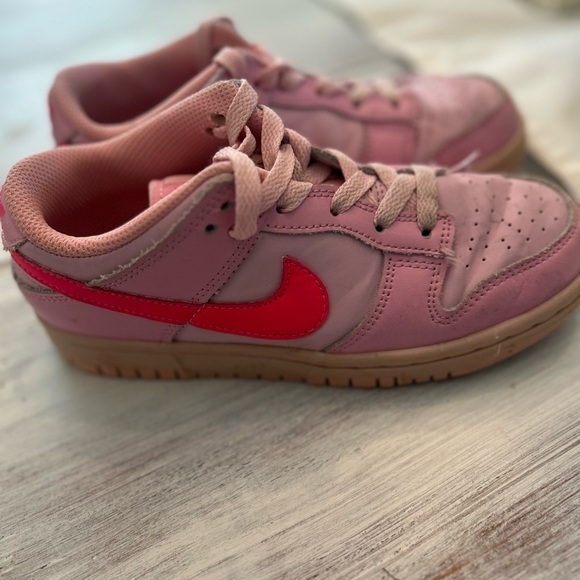 Nike Other - Nike Girls Dunk Low Triple Pink Sneakers